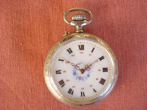 Antico orologio tasca in - tasca,
