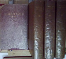 VASARI LE VITE 4 VOLUMI rizzoli