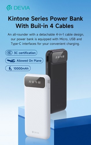 Power bank 10000m mah - bank, serie