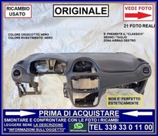 CRUSCOTTO PLANCIA nudo -CON TAGLIO ZONA AIRBAG DX- FIAT PUNTO EVO