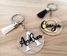 portachiavi con nome