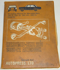 Manuale riparazione Mercedes Benz 280 S SE W108 W114 /8 280 SL Pagoda, 1968-1972