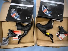 SET Leve CAMBIO FRENO Campagnolo Ergopower POTENZA 11s NUOVE OEM CON DISCHI