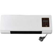 STUFA ELETTRICA A PARETE Basso Consumo CALDO/FREDDO TERMOCONVETTORE CALDOBAGNO