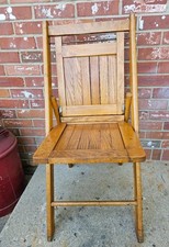 Sedia pieghevole vintage con