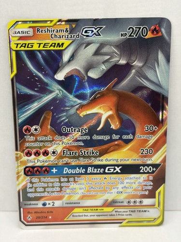 Reshiram charizard 20 214 - &,