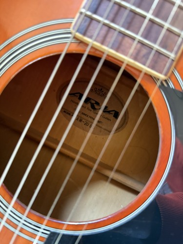 Aria chitarra acustica vintage - aria,