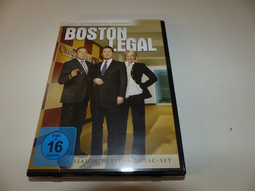 Dvd boston legal season 3 - dvd,