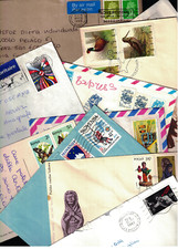 Lotto buste viaggiate - buste, da