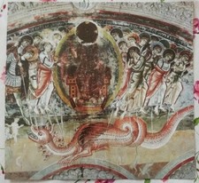 Ritaglio Illustrazione Vittoria degli Angeli sul Drago Apocalisse 1050 - 75