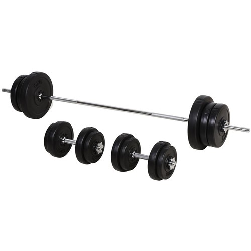 Set pesi bilanciere manubrio