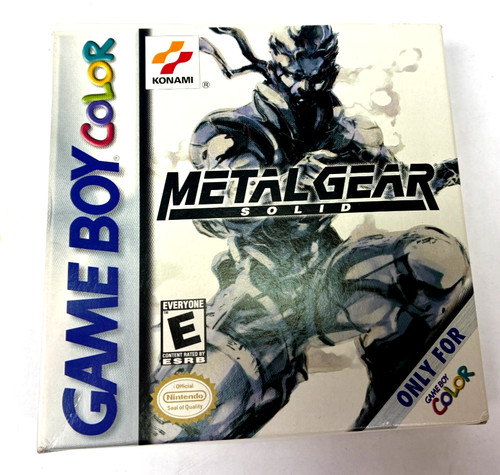 Metal gear solid game boy - metal, (game