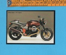 LA MIA MOTO - FIGURINA n.76- MOTO GUZZI V11 SPORT -MASTER COLLECTION-NEW