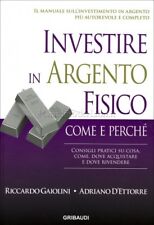 LIBRO INVESTIRE IN ARGENTO