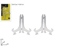 Set 2 Pezzi Supporti Reggi