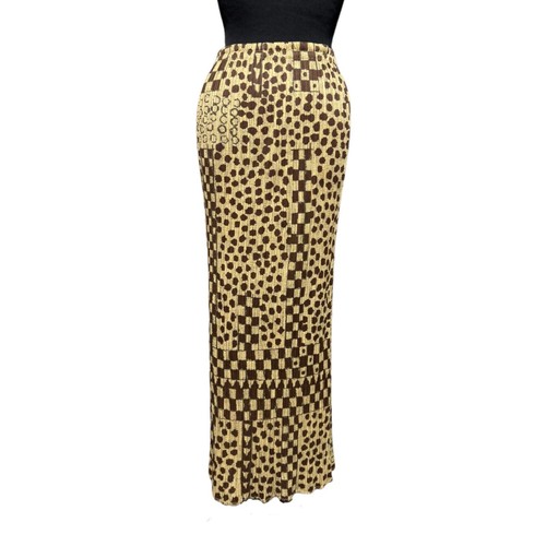 Gonna lunga modello - , pleats