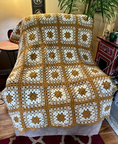 Vintage granny square - vintage,