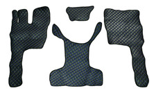 Tappetini in eco pelle nero