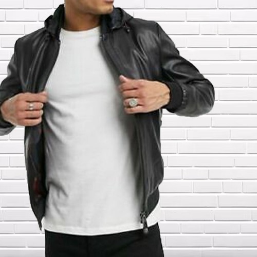 Bomber uomo vera pelle - vera, di
