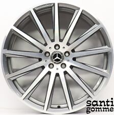 4 CERCHI IN LEGA MERCEDES GLS AMG 9,5 X 22 " ET 45 ORIGINALI A1674017500 USATI