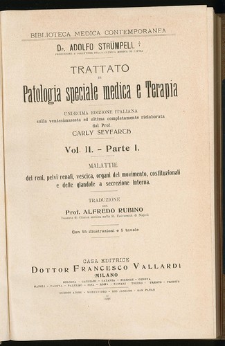 Trattato patologia speciale - patologia,