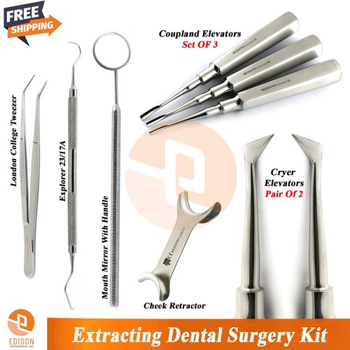 Strumenti estrazione denti kit - strumenti,