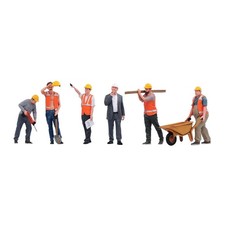 1/18 Figurini di operai edili