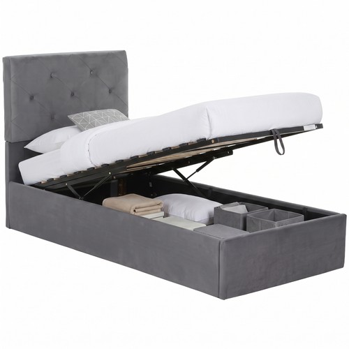 Homcom struttura letto singolo - homcom,