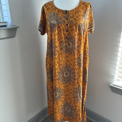 Maxi abito batik manica corta - batik,