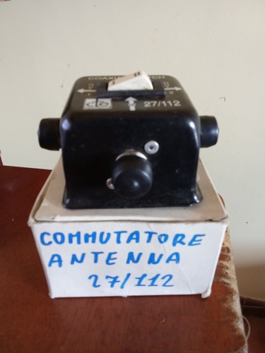 Commutatore antenna 112 - antenna, 27/112