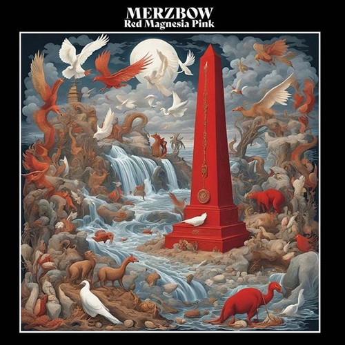 Merzbow red magnesia pink - red,