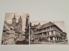 Lotto 2 cartoline bianco nero Germania Universitatsstadt Gottingen non viaggiate
