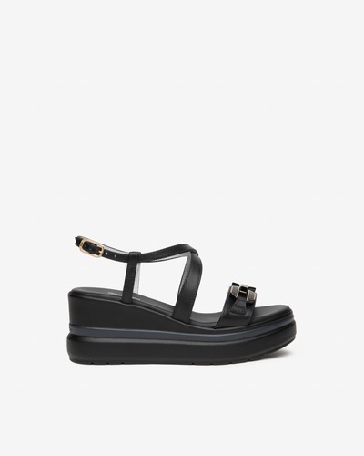Sandali nero giardini donna - sandali,
