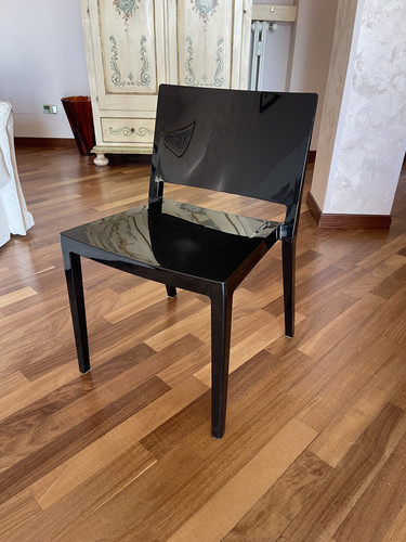 Kartell sedia lizz nero - sedia, (nero