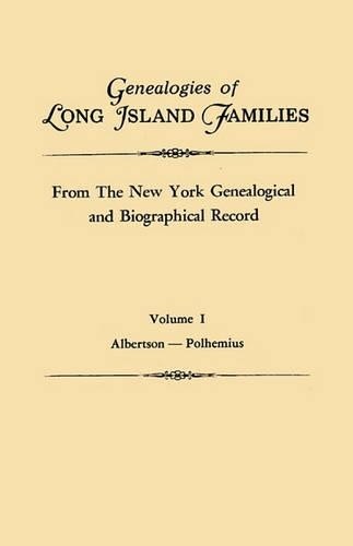 Long island genealogies - long,