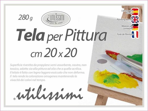 Tela per pittura quadro - tela, bianco