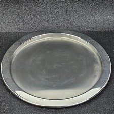 Vassoio Alessi rotondo acciaio