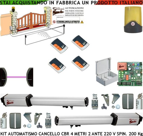 Automazione cancello 2 - cancello, mt