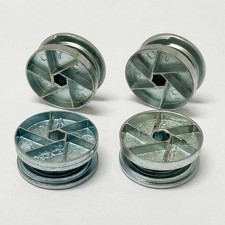 Parte blocca ruota camma di