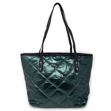 Borsa donna verde petrolio