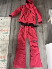 Kappa 6cento Giacca E Pantalone Donna Completo Neve Tg XS