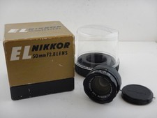 EL-Nikkor 50mm f2.8 Scatola Box Excellent Nippon Kogaku JAPAN Durst IFF