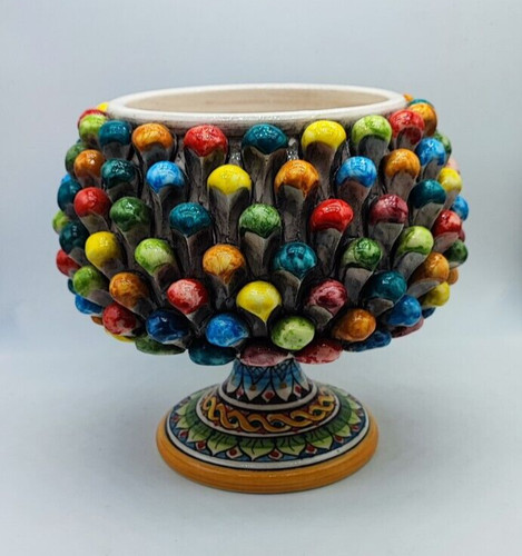 Caltagirone ceramica vaso - ceramica,