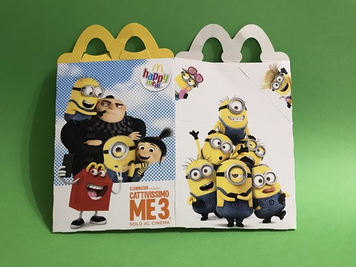 Mcdonald happy meal minions - mcdonald's,