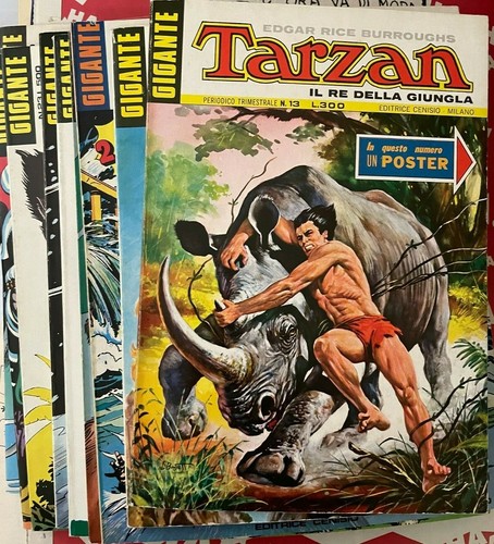 Tarzan gigante cenisio numeri - tarzan,