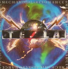 Tesla Mechanical Resonance NEAR MINT Geffen Vinyl LP first press canada