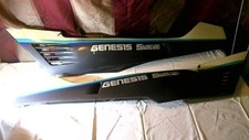 plastiche cover laterali in pvc carena moto yamaha genesis fz 750 anno 1991