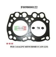 GUARNIZIONE TESTA CASALINI MITSUBISHI L2E 635 CC. F0098000122