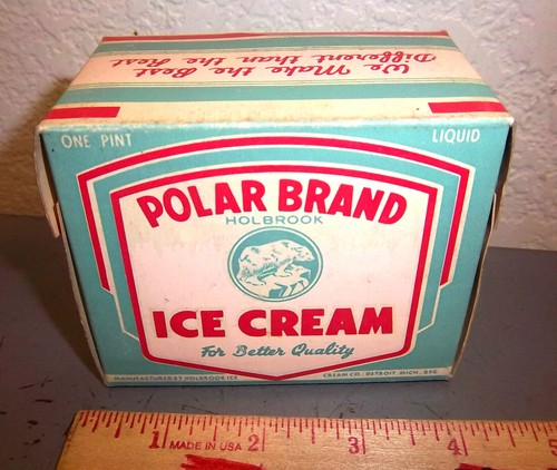 Scatola gelato vintage marca