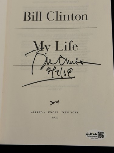 Libro firmato bill - firmato, jsa